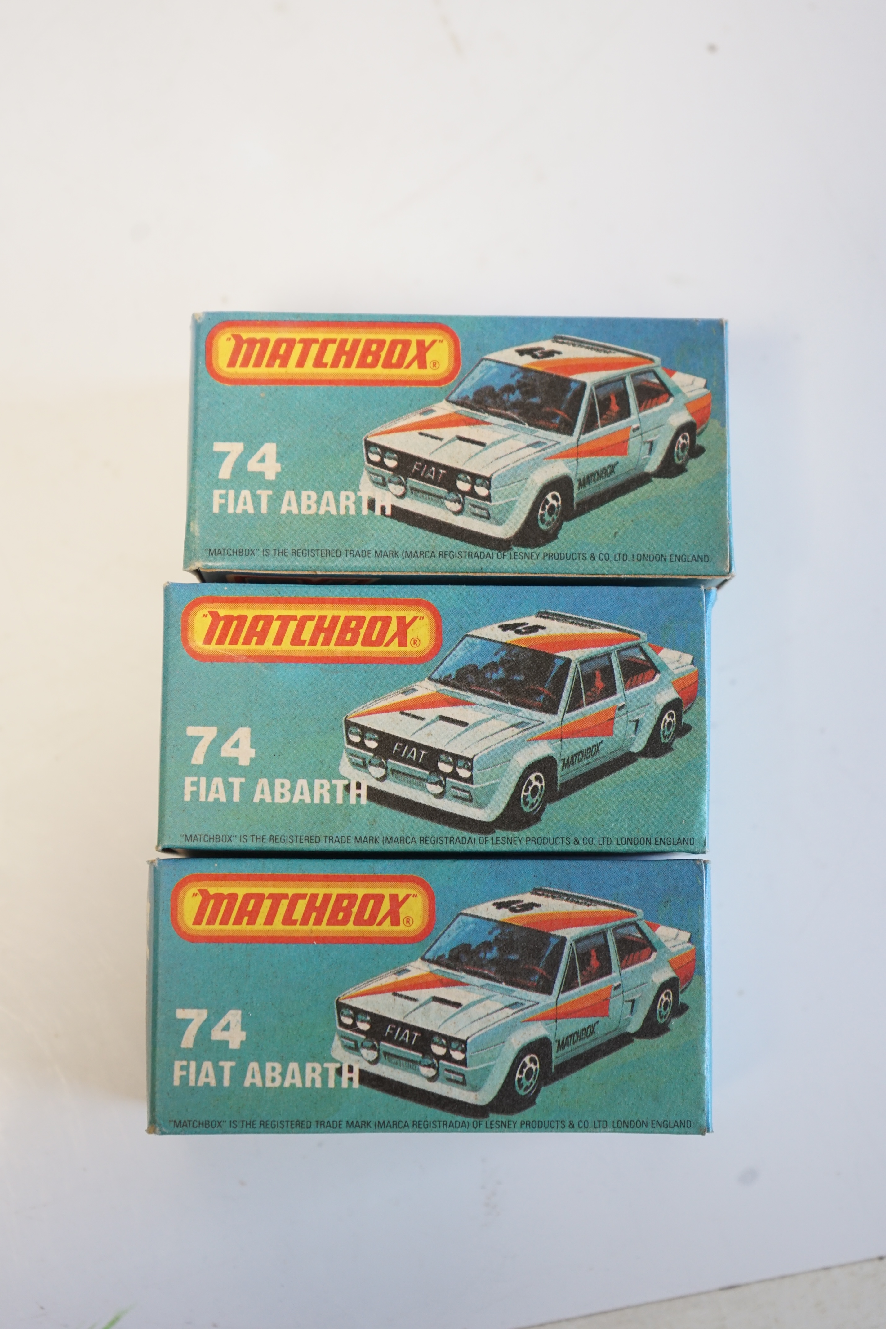 Seventeen boxed Matchbox Series 1-75 diecast vehicles including; 14; Petrol Tanker, 28; Formula Racing Car and another, 31; Caravan, 35; Zoo Truck, 36; Refuse Truck, 38; Camper, 45; BMW 30 CSL, 63; 4x4 Open Back Truck, 6